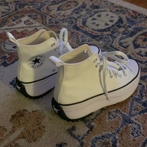 WOMEN'S CONVERSE RUN STAR HIKE HIGH TOP PLATFORM SNEAKER BOOTS